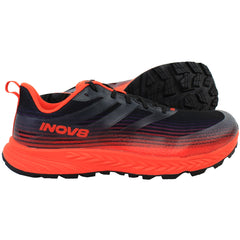 Inov-8 Trailfly Speed Mens Black/Fiery Red Running Shoes (Wide Fit)