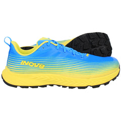 Inov-8 Trailfly Mens Blue/Yellow Running Shoes (Wide Fit)