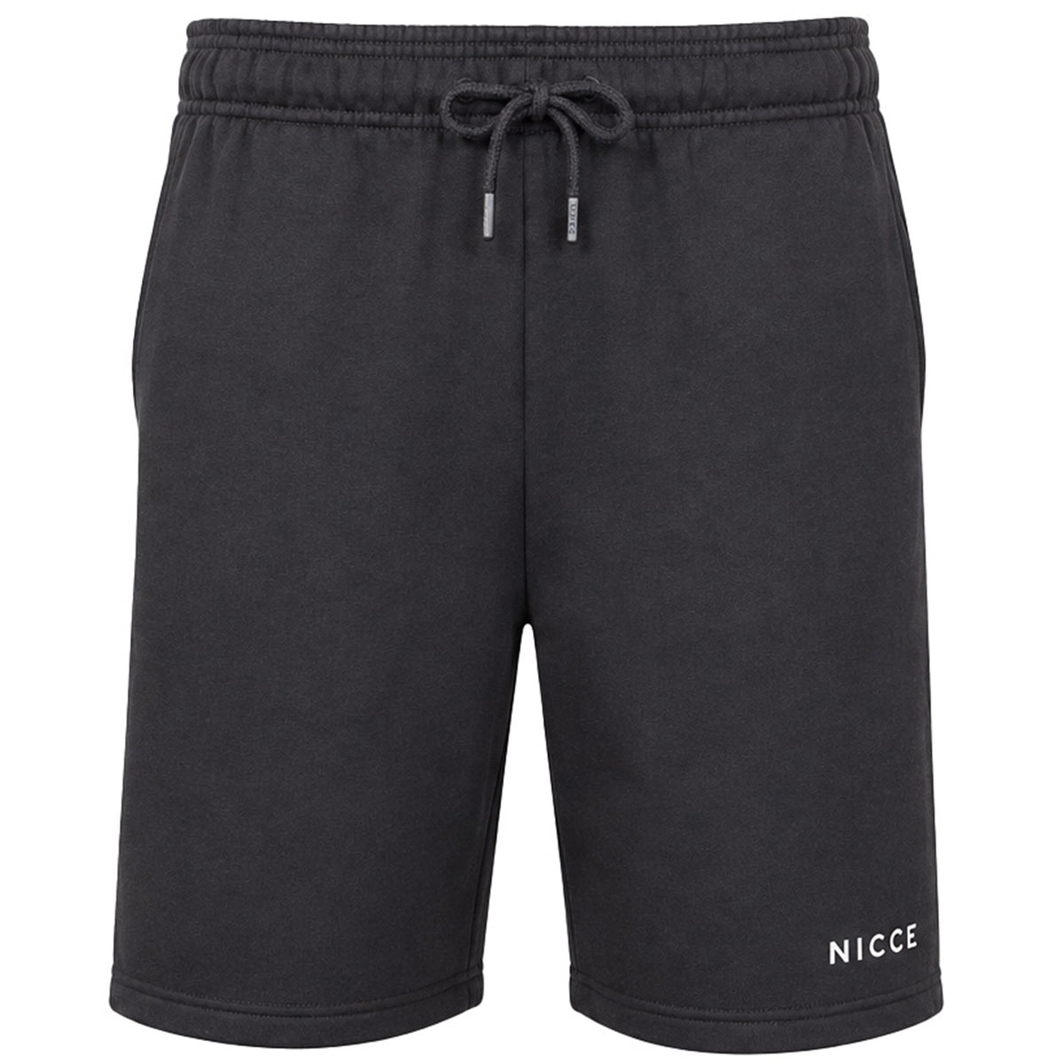 Nicce Orginal Logo Mens Black Shorts