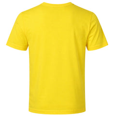 Nicce Centre Logo Mens Yellow T-Shirt