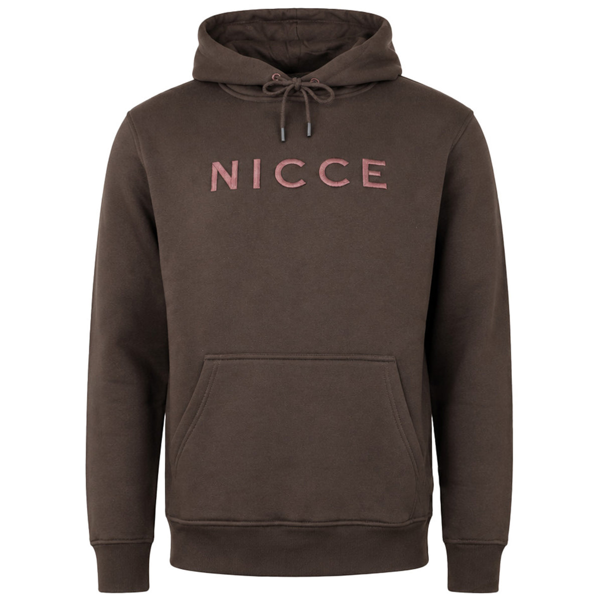 Nicce Mercury Mens Brown Hoodie