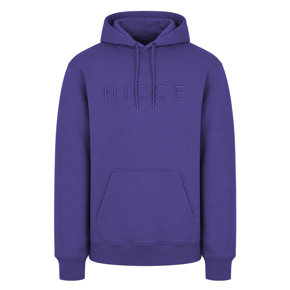 Nicce Mercury Mens Purple Hoodie