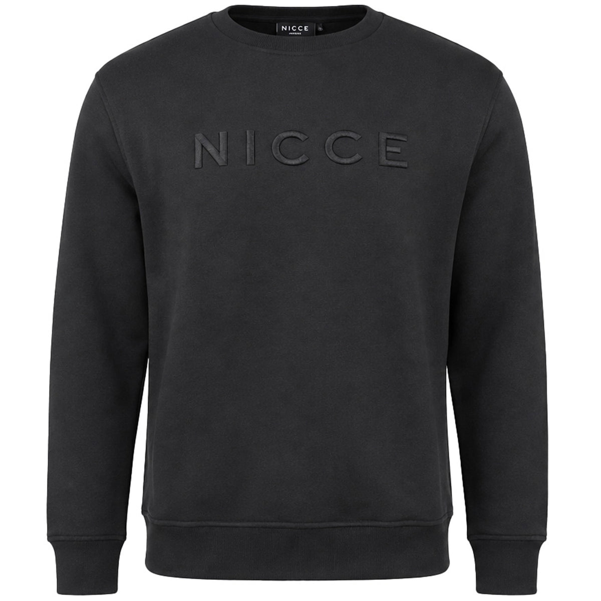 Nicce Mercury Mens Black Sweater