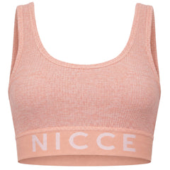 Nicce Lull Womens Pink Sports Bra