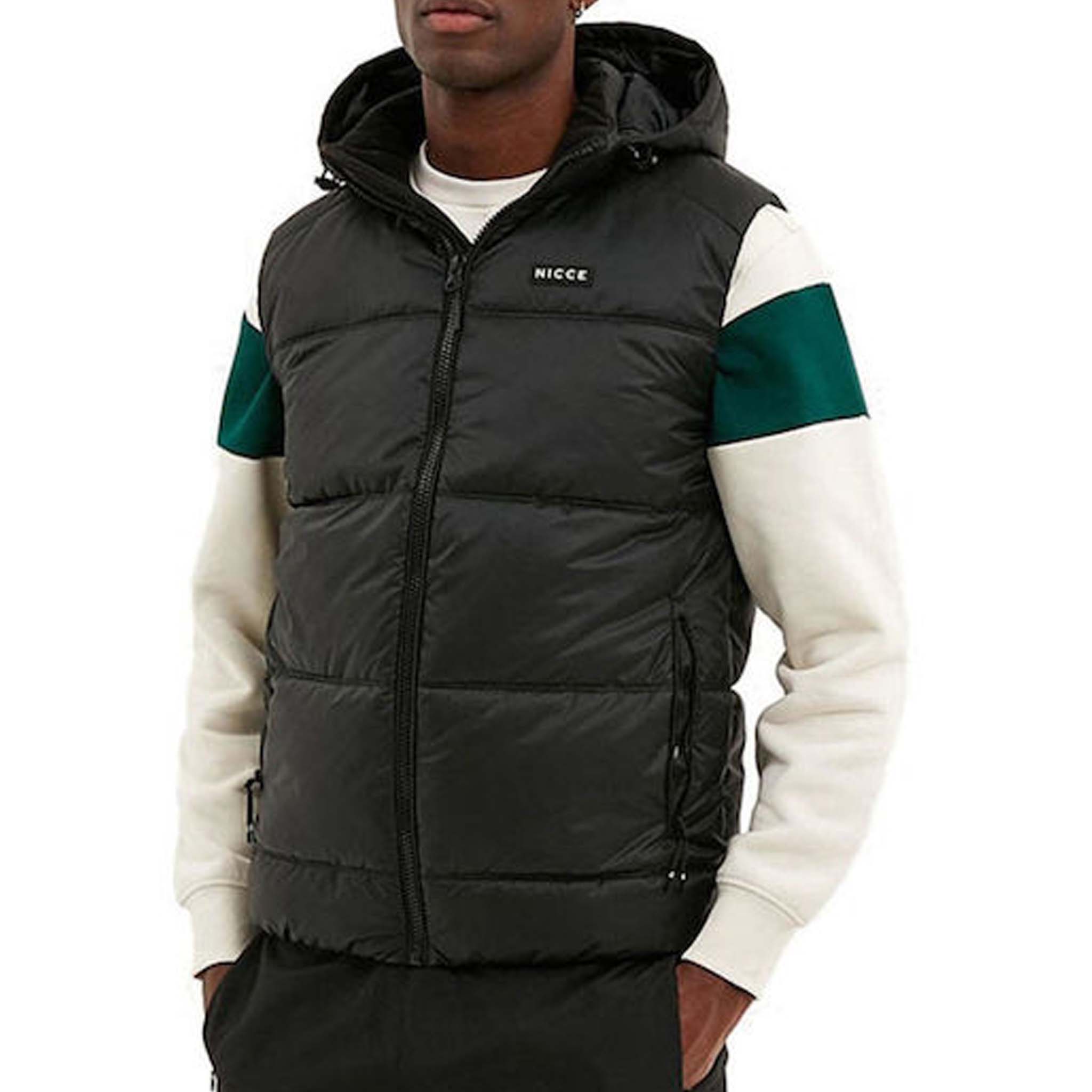 Nicce Expo Mens Black Gilet