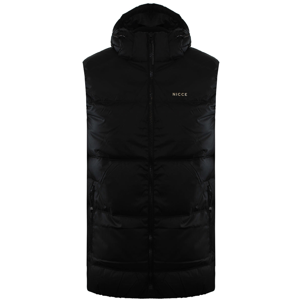 Nicce Expo Mens Black Gilet