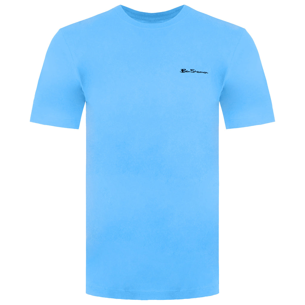 Ben Sherman Mens Aqua T-Shirt