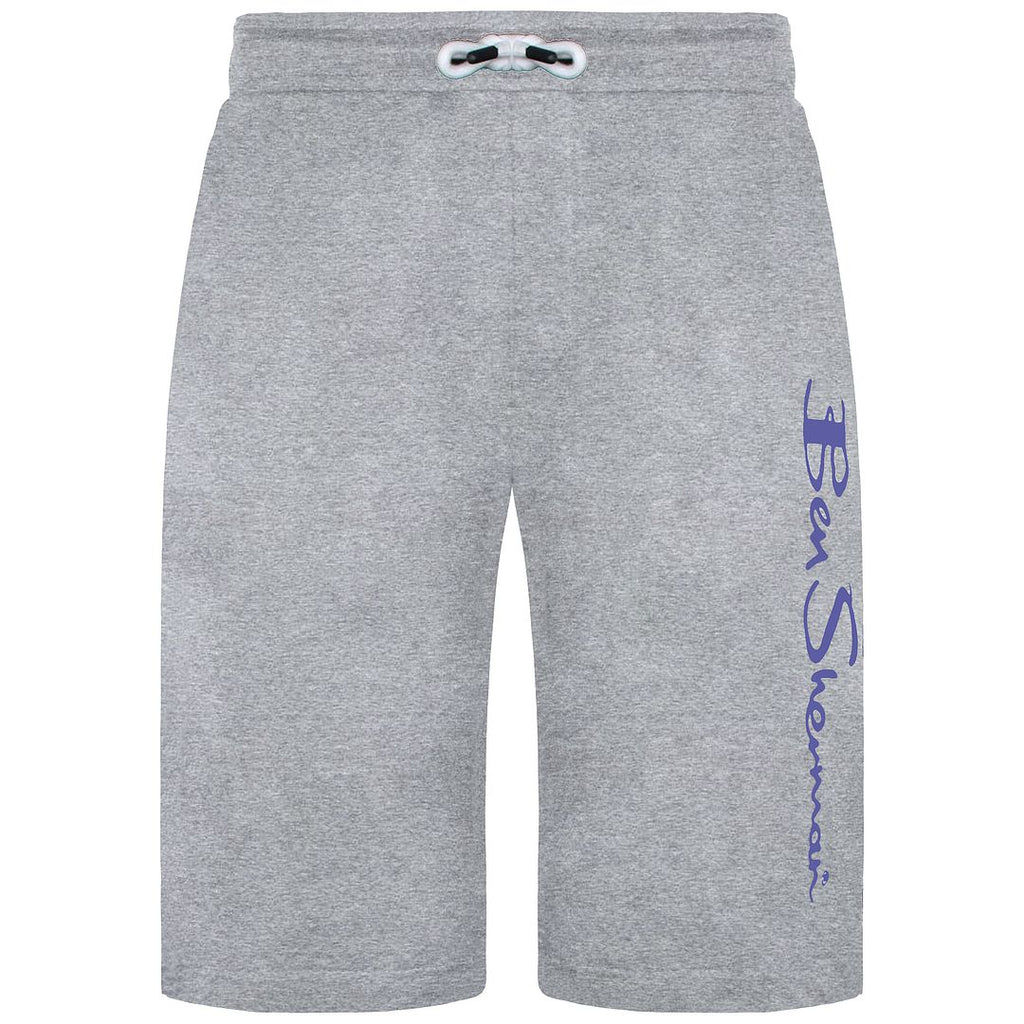 Ben Sherman Logo Mens Grey Shorts