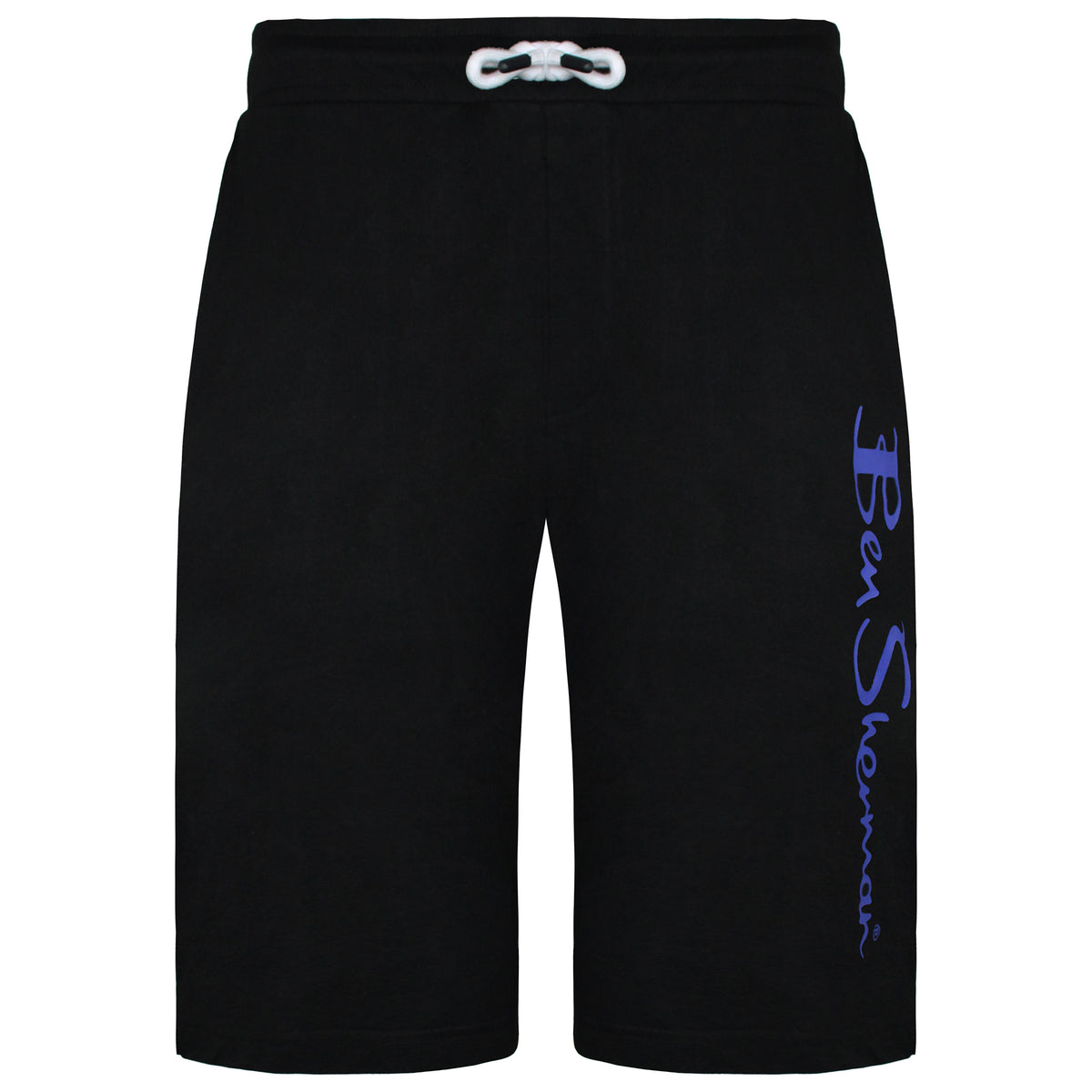 Ben Sherman Logo Print Mens Black Shorts