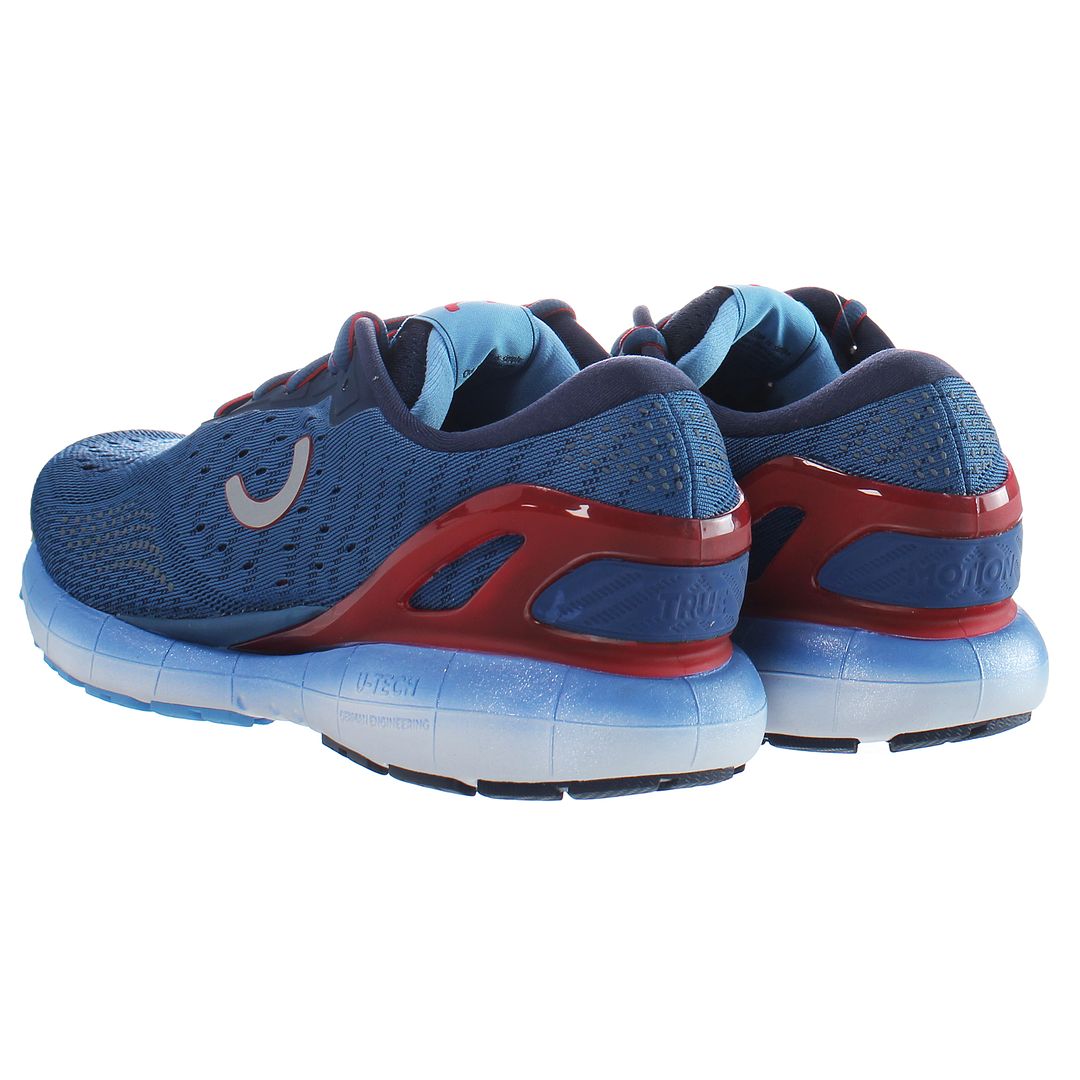 True Motion U-TECH Aion Blue Mens Running Trainers