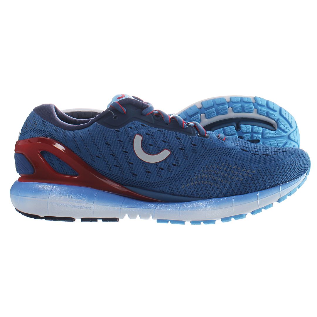 True Motion U-TECH Aion Blue Mens Running Trainers