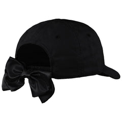 Puma Plain Womens Black Bow Cap