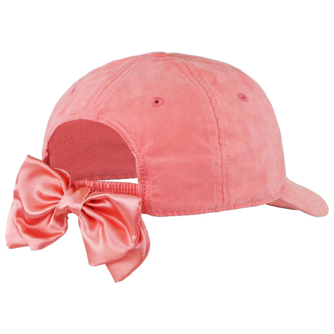 Puma Plain Bow Womens Pink Cap