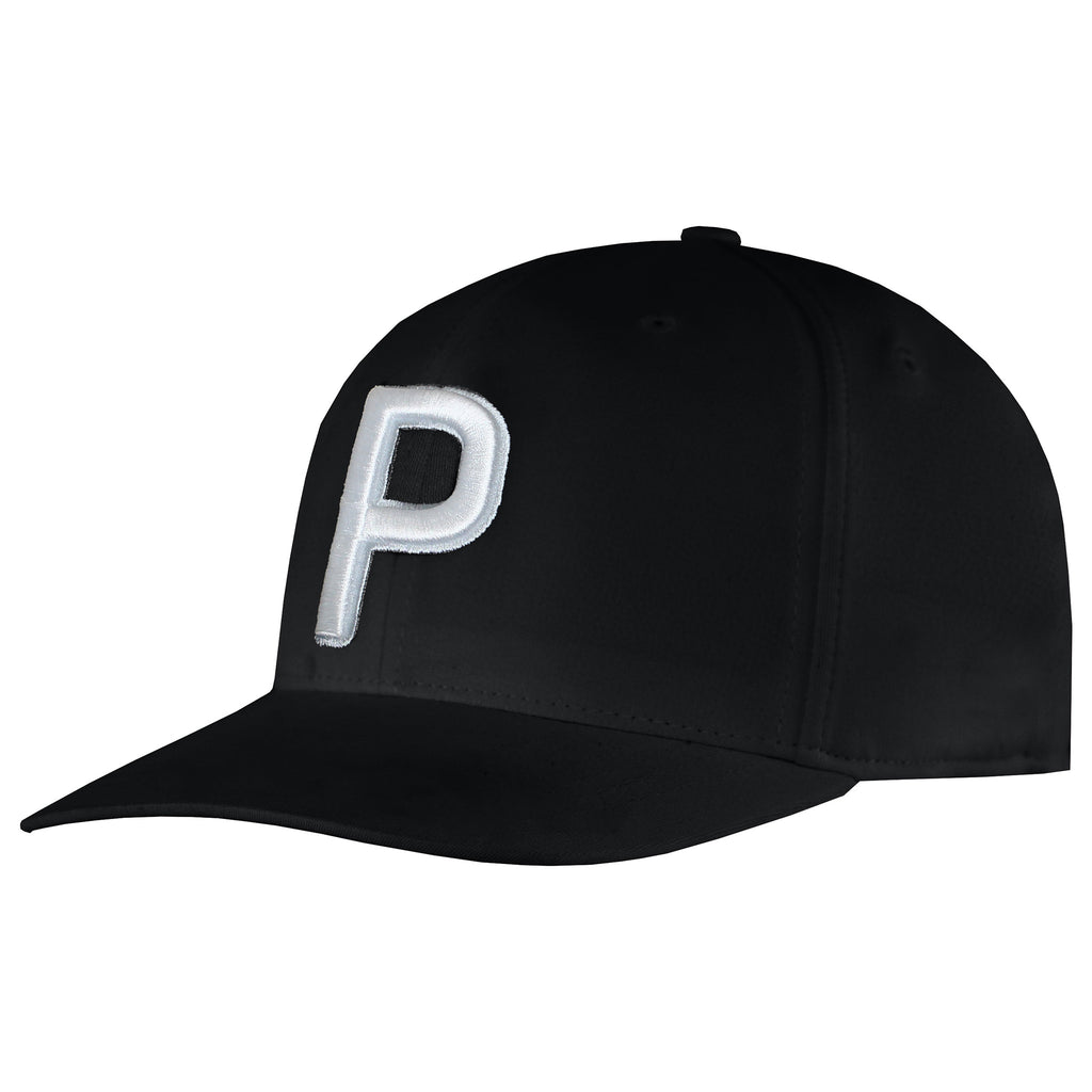 Puma P110 Kids Black Golf Cap