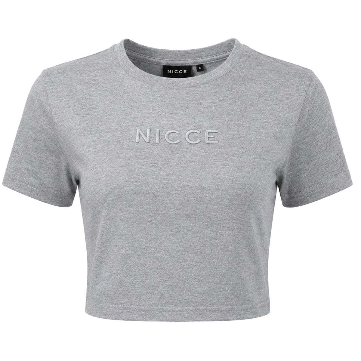 Nicce Ersa Womens Grey Crop Top