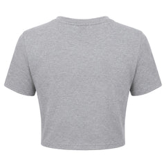 Nicce Ersa Womens Grey Crop Top
