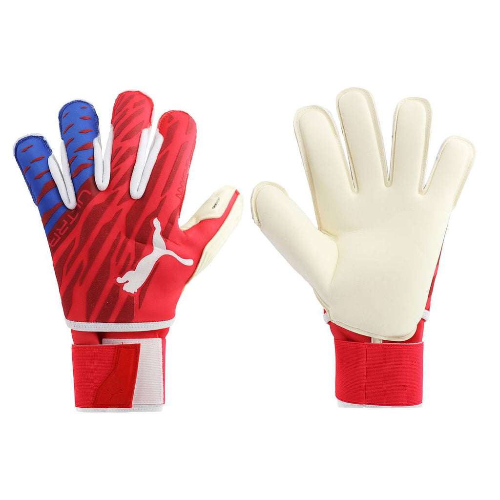 Puma Ultra Protect 1 RC Red/Blue Goalkeeper Gloves