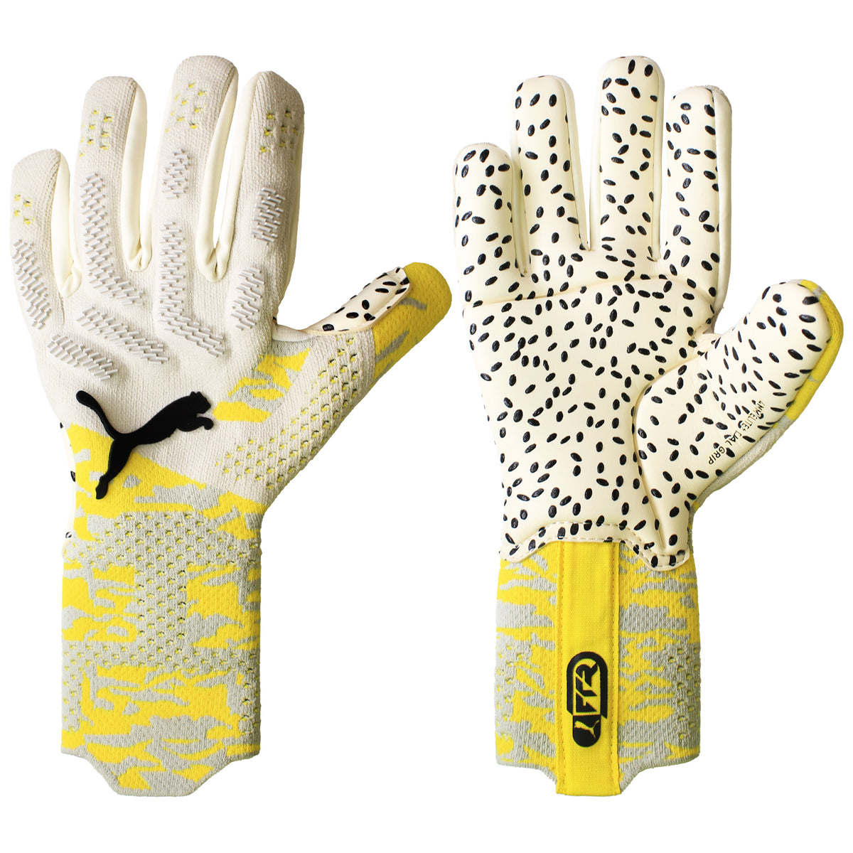 Puma Future Ultimate NC Mens White/Yellow Goalkeeper Gloves
