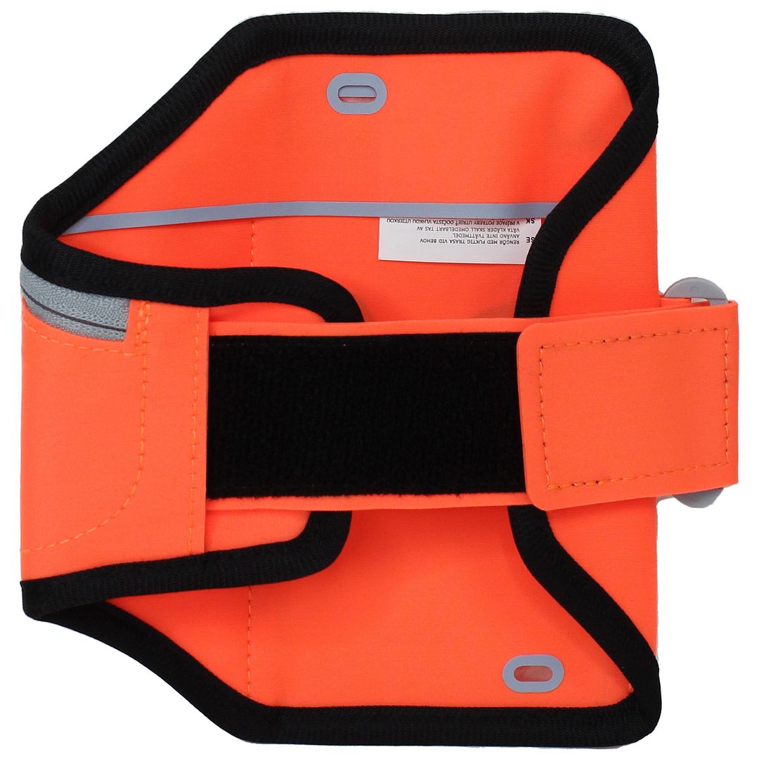 Puma iPhone 6 Bright Orange Phone Pocket Arm Case