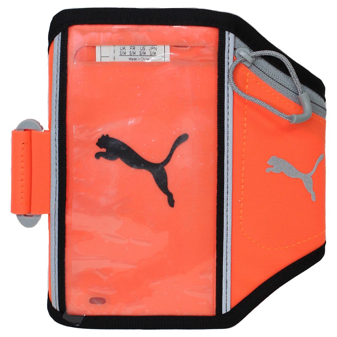 Puma iPhone 6 Bright Orange Phone Pocket Arm Case