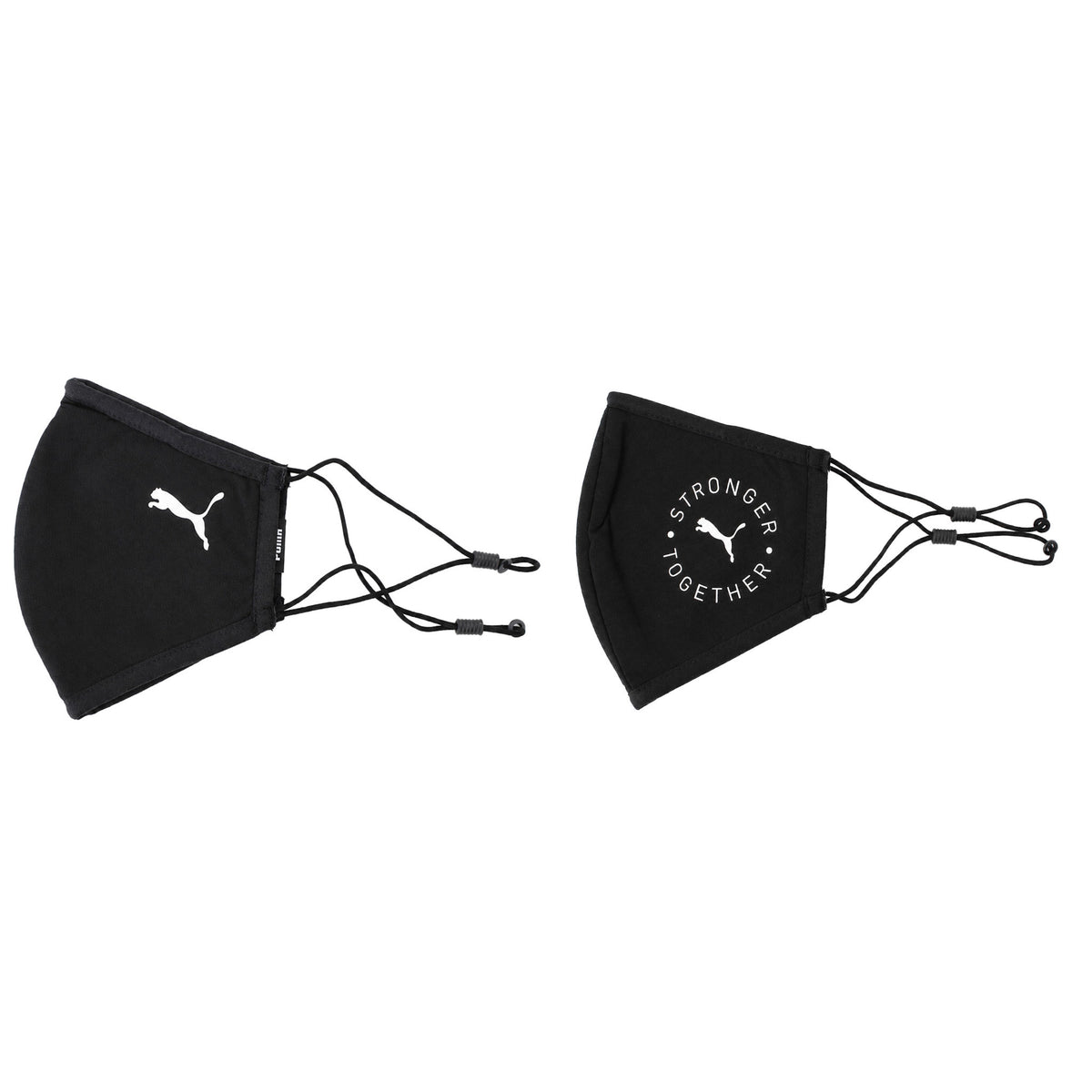 Puma Set of 2 Black Face Mask