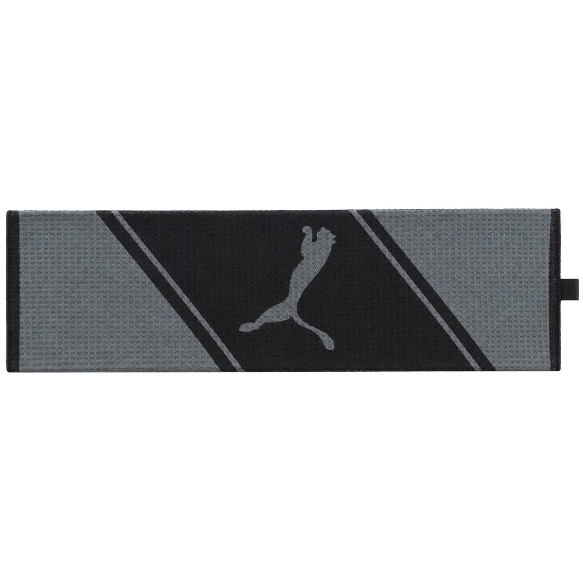 Puma Microfiber Tri-Fold Black Golf Towel
