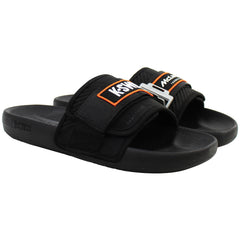 K-Swiss x McLaren Mens Black Sliders