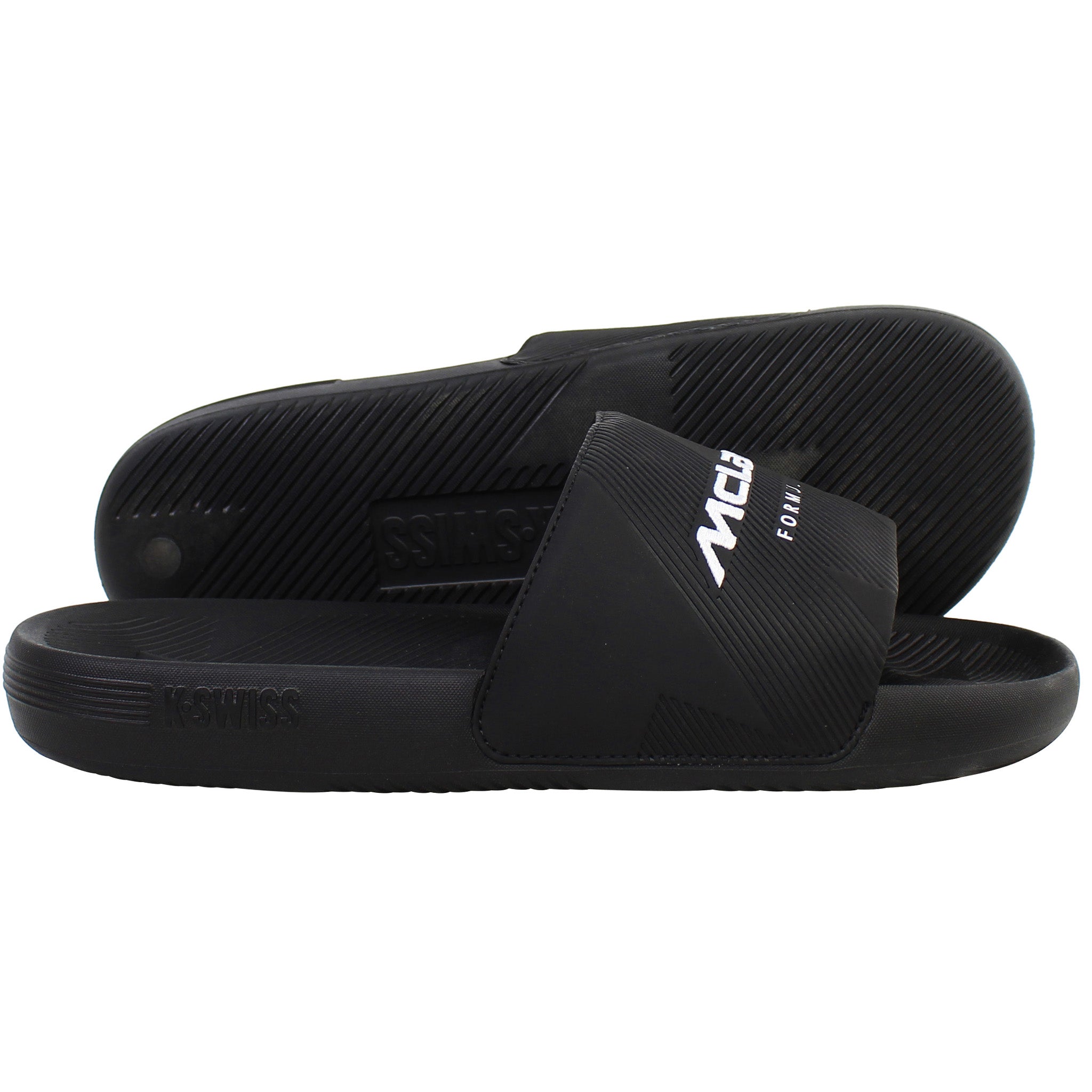 K-Swiss x McLaren F1 Team Mens Black Sliders
