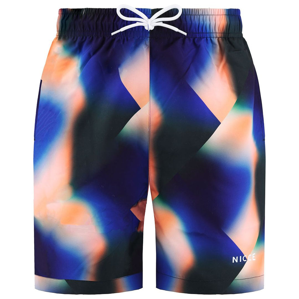 Nicce Paradise Mens Multicoloured Swim Shorts