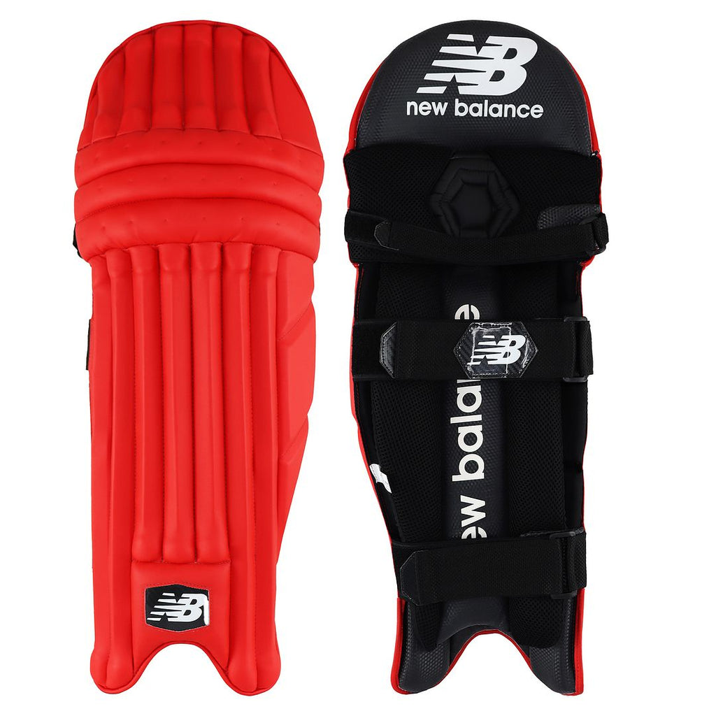 New Balance DC 1080 Adults Mens Red Cricket Batting Pads