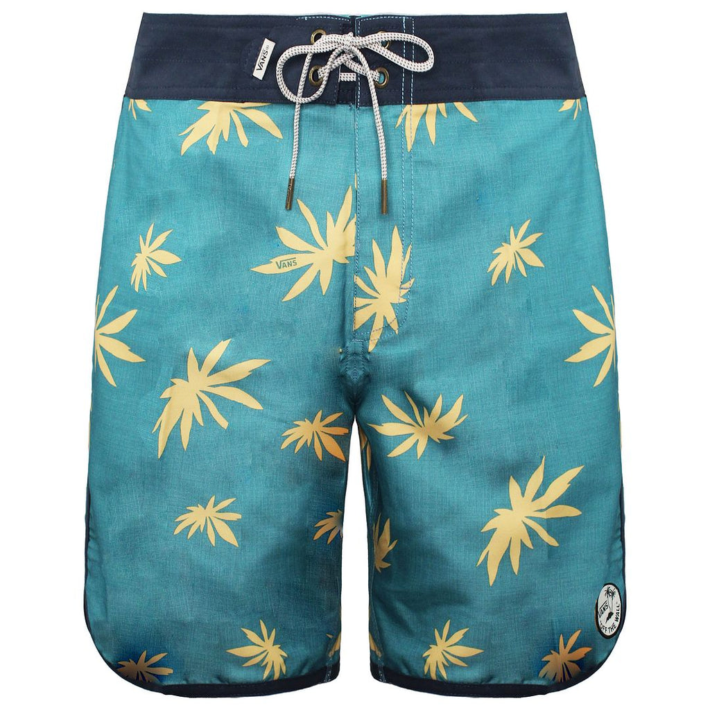 Vans Off The Wall Mens Blue Printed Planetary Boardshorts