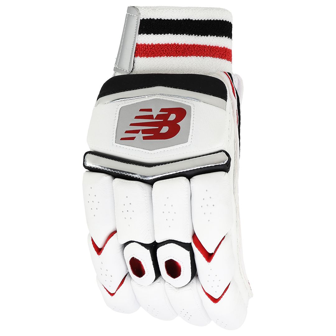 New Balance TC 1060 Adult Mens White Cricket Batting Gloves