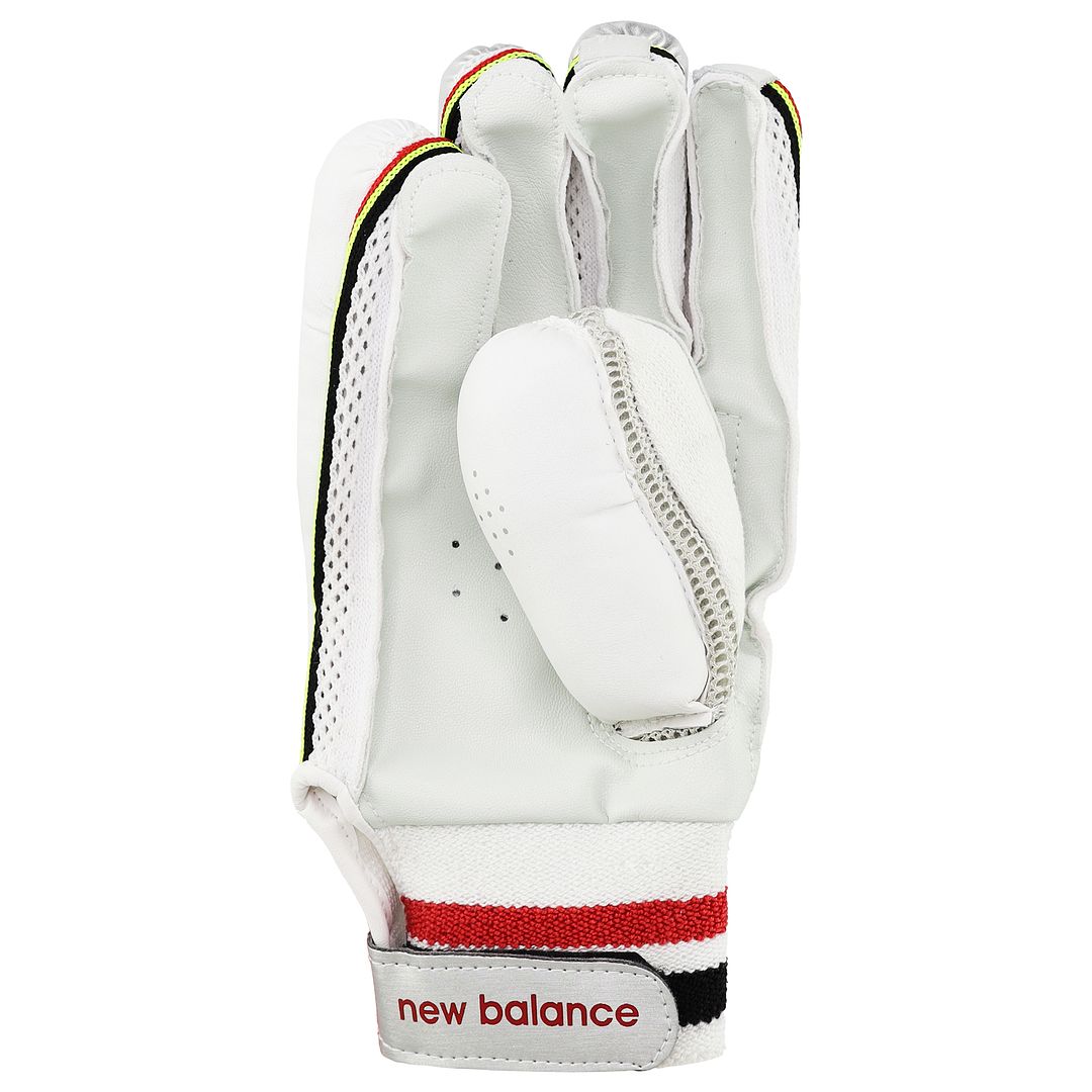 New Balance TC 360 Kids Youth Junior White Cricket Batting Gloves