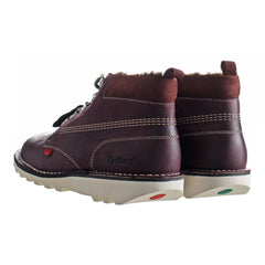 Kickers Kick Hi Winterised Mens Dark Red Boots