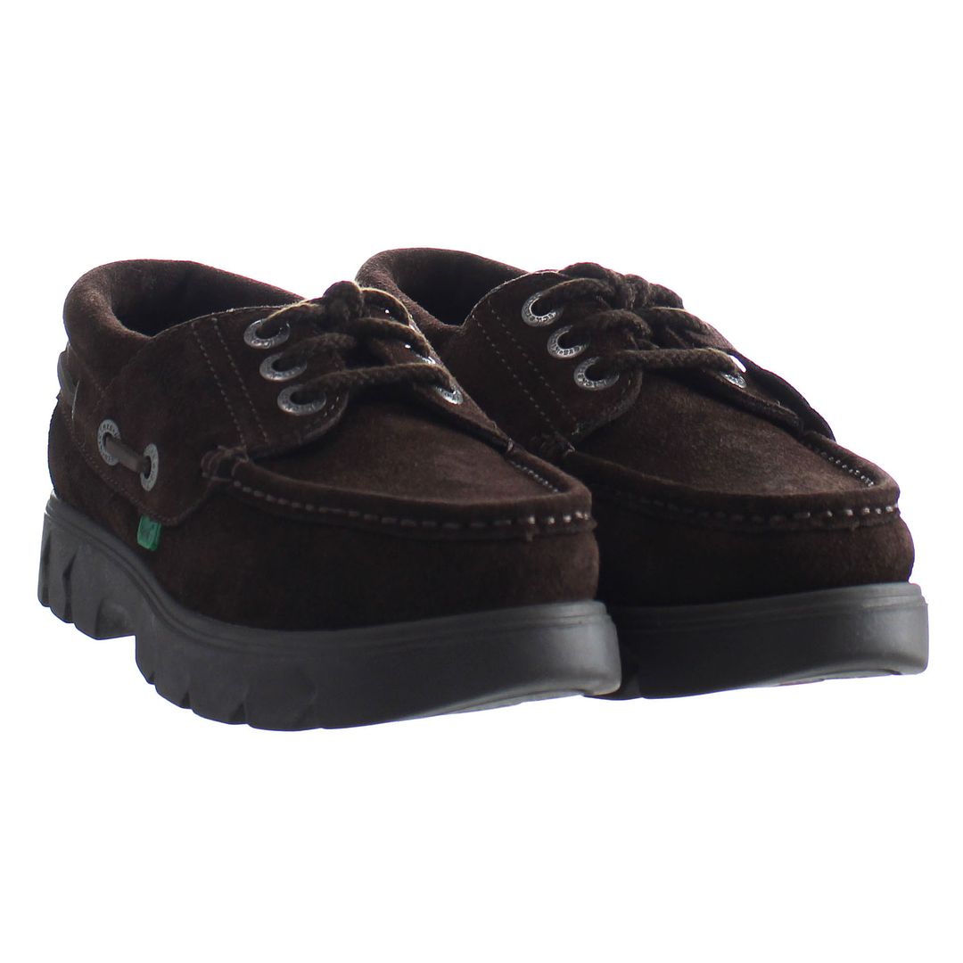 Kickers Lennon Mens Dark Brown Shoes