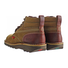 Kickers Kick Hi Mash Up Mens Brown Boots