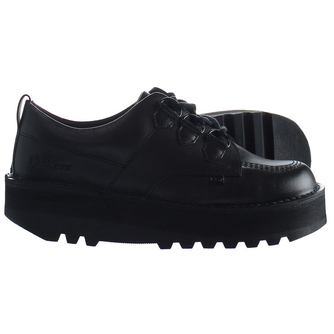 Kickers Lo Creppy Womens Black Shoes