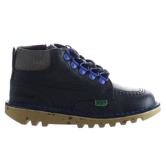 Kickers Kick Hi Winter Kids Navy Boots