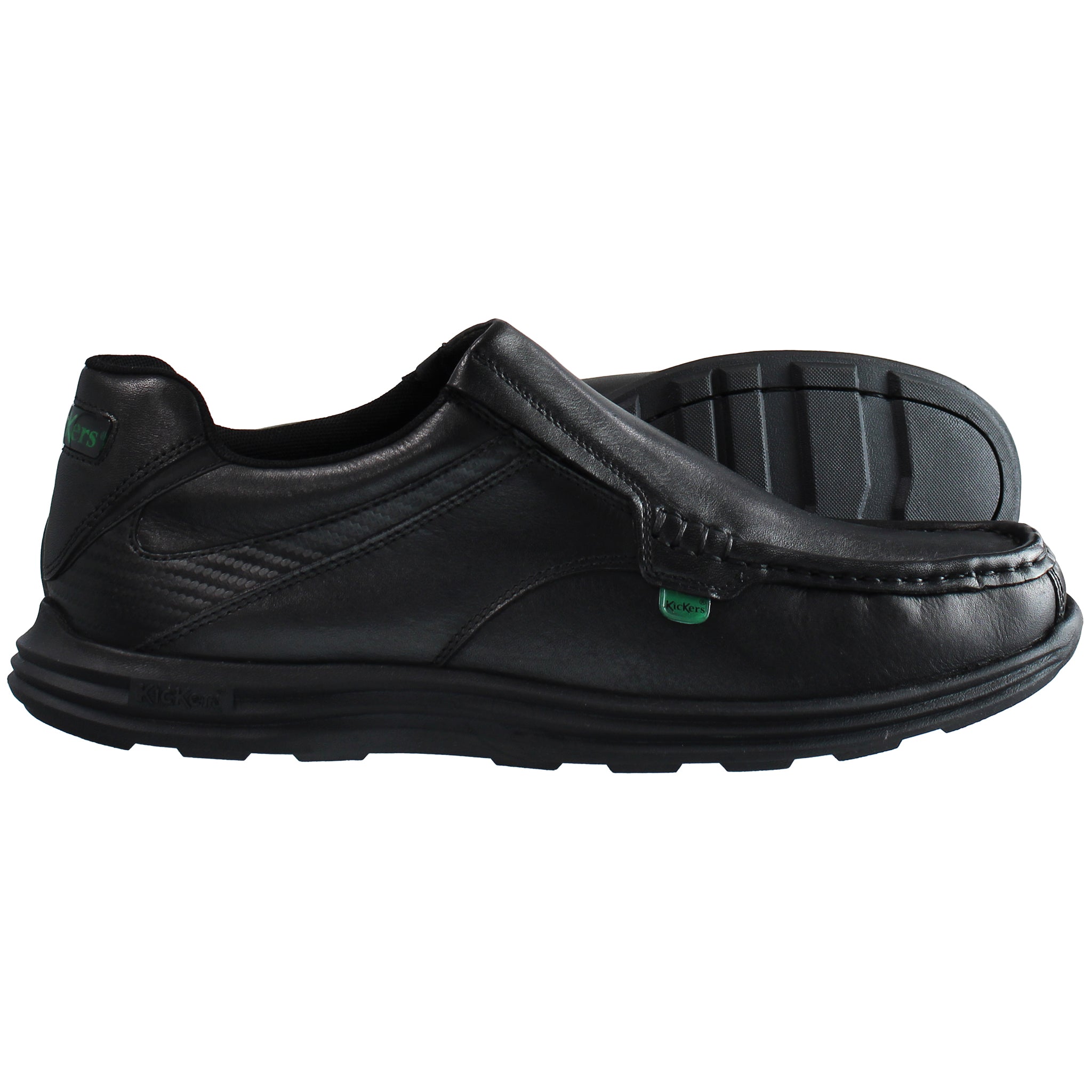 Kickers Kick Low Mens Black Shoes