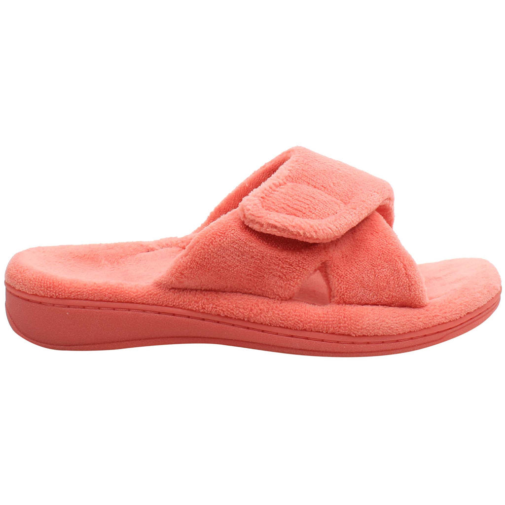 Vionic Relax Terry Womens Pink Slippers