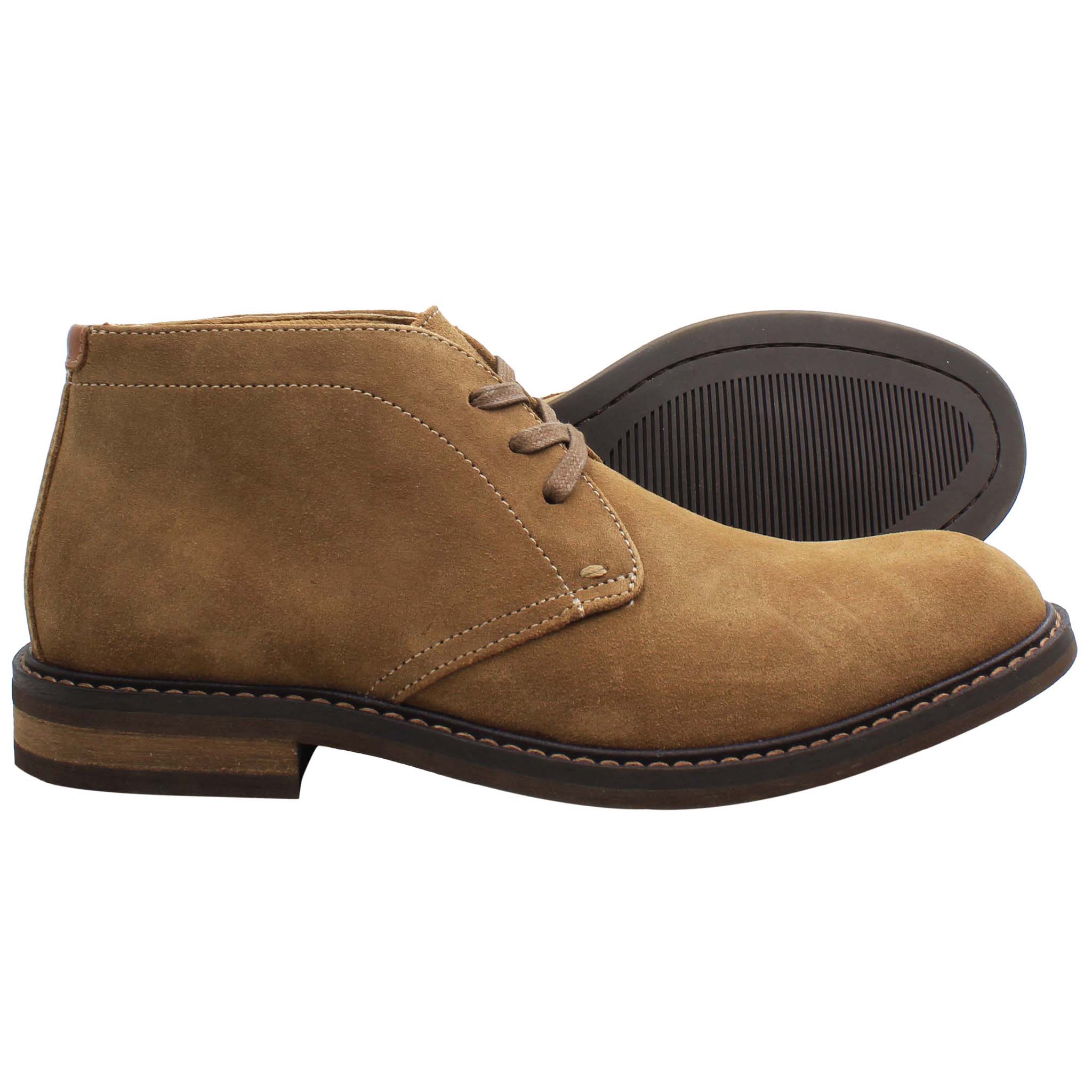 Vionic Bowery Chase Mens Brown Chukka Boots