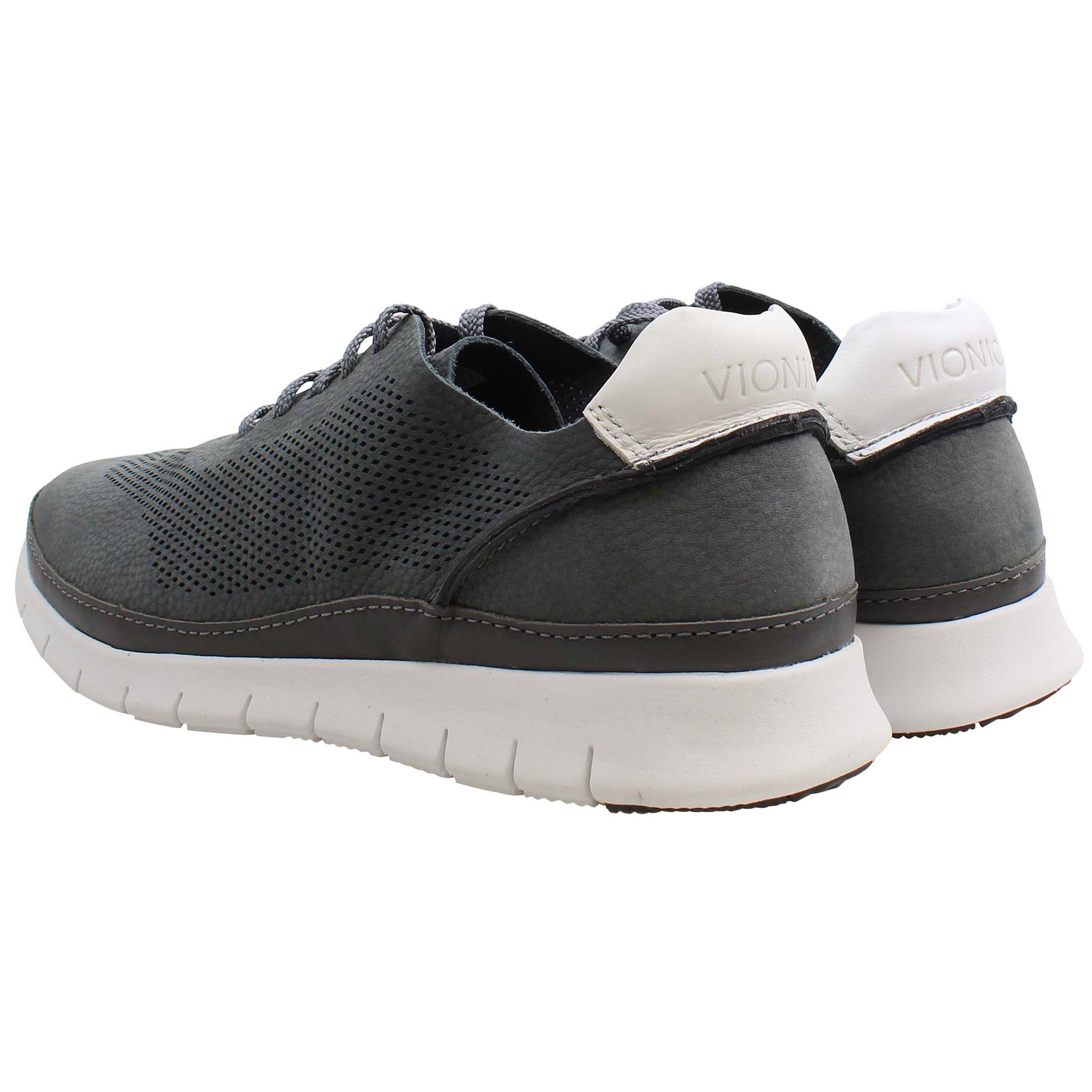 Vionic Fresh Tucker Mens Grey Trainers