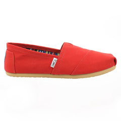 Toms Alpargatas Womens Red Plimsolls NO BOX