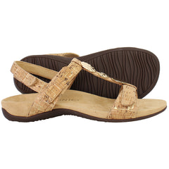 Vionic Farra Womens Brown Sandals