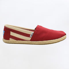 Toms University Classic Alpargata Red Womens Shoes NO BOX