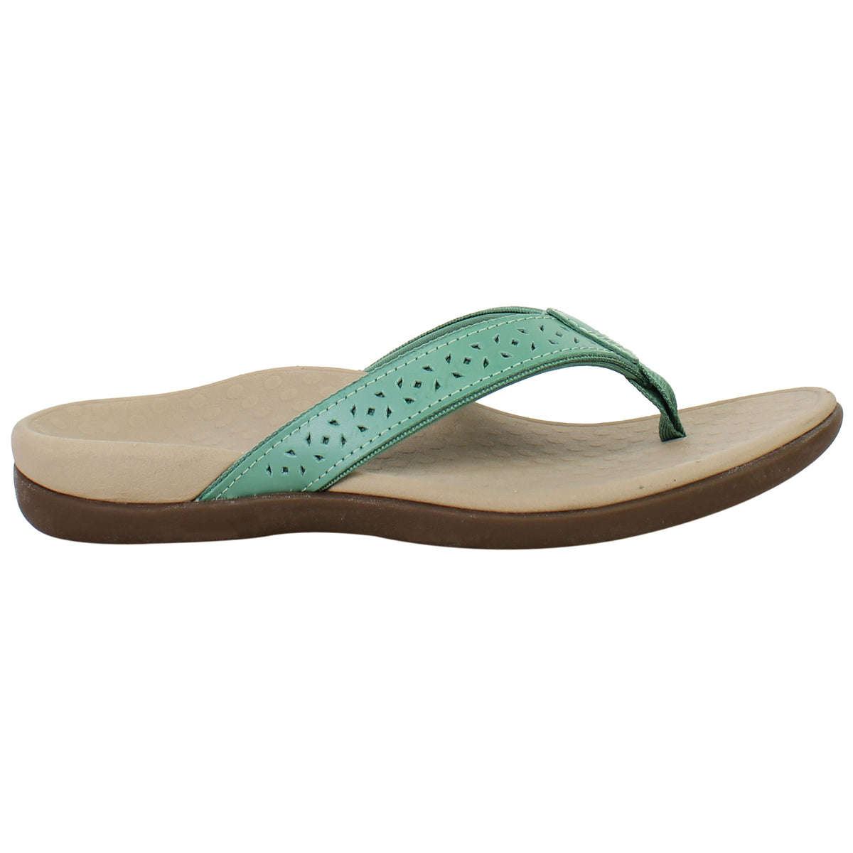 Vionic Tideperf Womens Mint Flip-Flops
