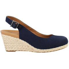 Vionic Coralina Womens Navy Wedges