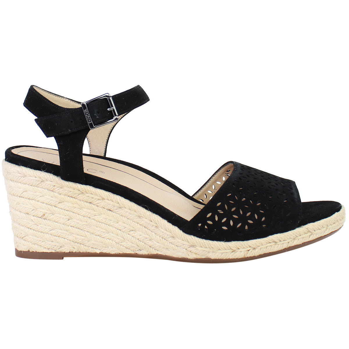 Vionic Ariel Womens Black Wedges