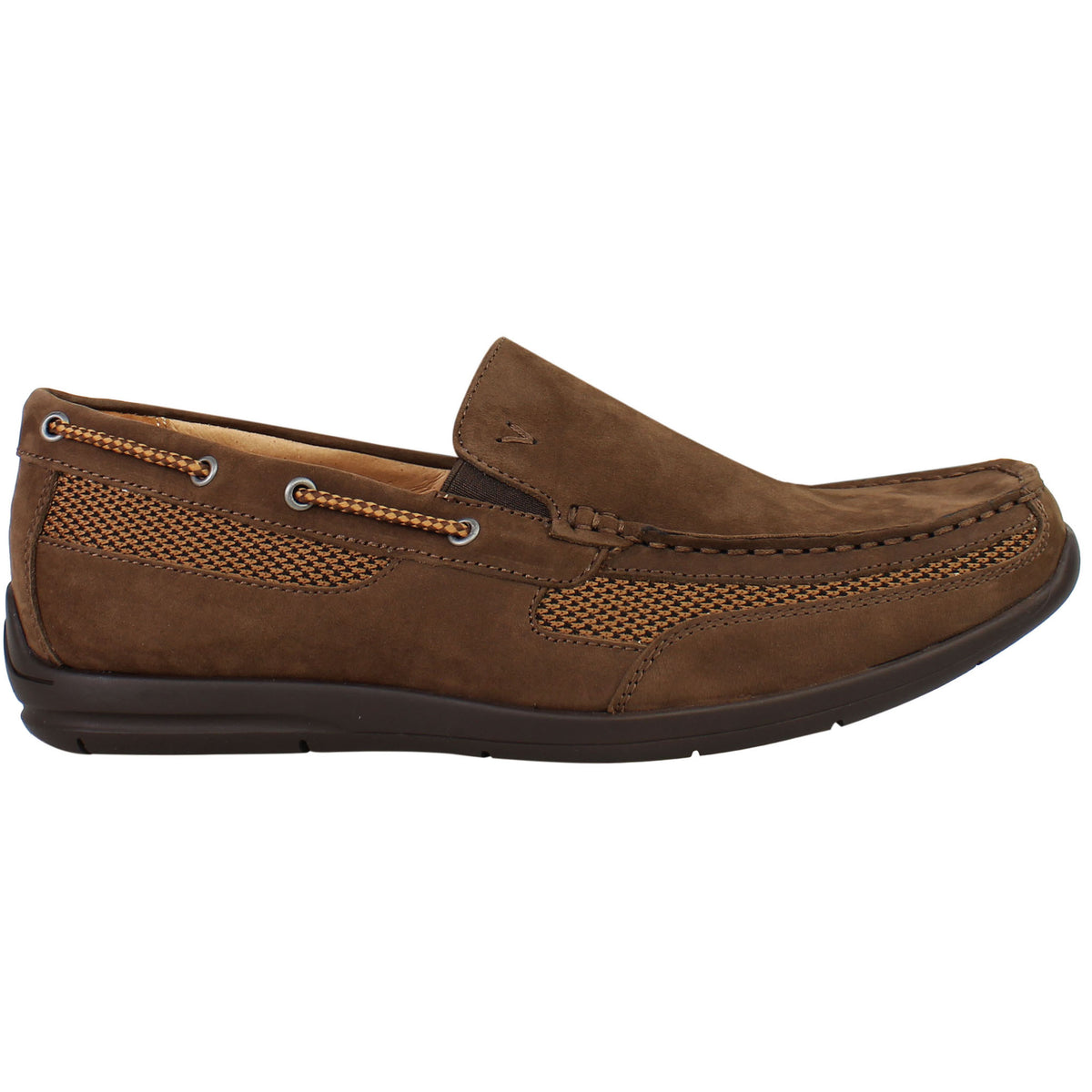 Vionic Earl Astor Mens Brown Shoes