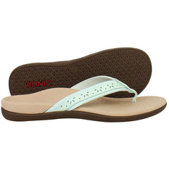 Vionic Casandra Womens Green Flip-Flops